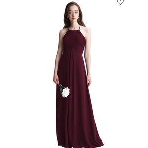 Bill Levkoff Wine Dress